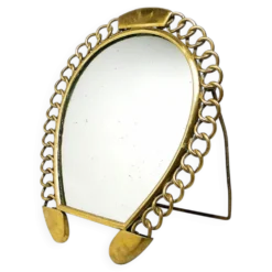 Miroir de maquillage, Belgique, années 1930