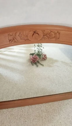 Miroir demi-lune art déco