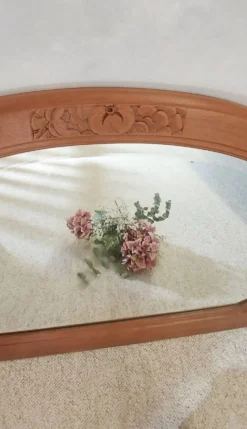 Miroir demi-lune art déco