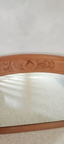 Miroir demi-lune art déco