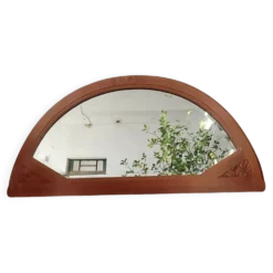 Miroir demi-lune art déco