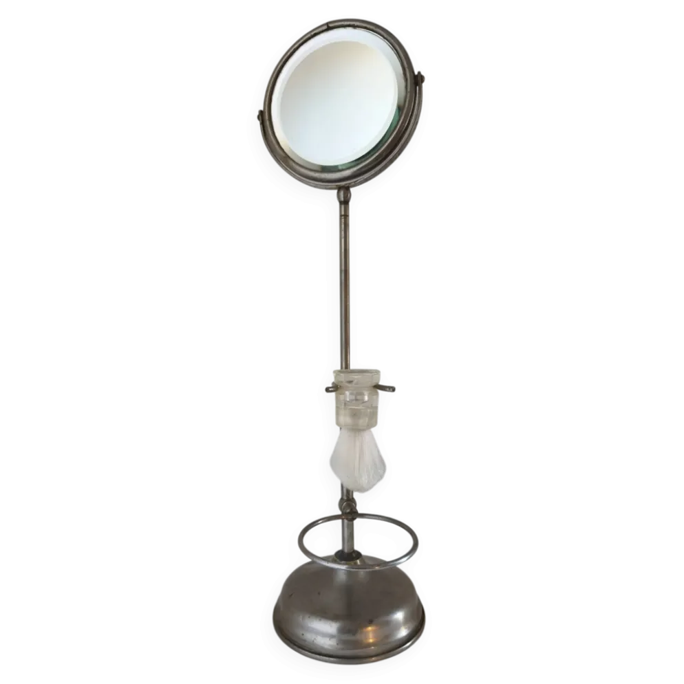 Miroir de rasage sur pied avec supports