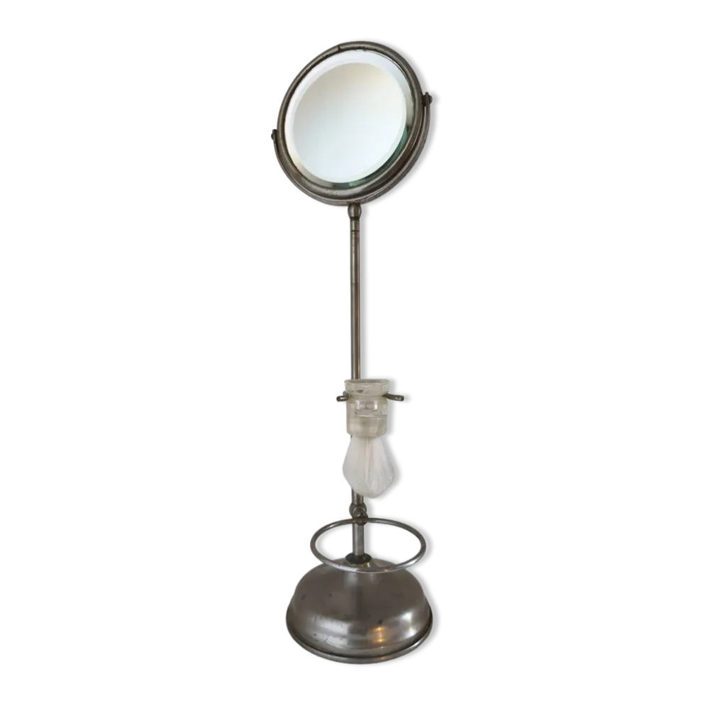 Miroir de rasage sur pied avec supports
