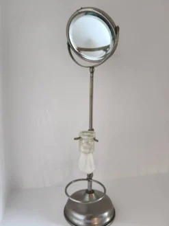 Miroir de rasage sur pied avec supports