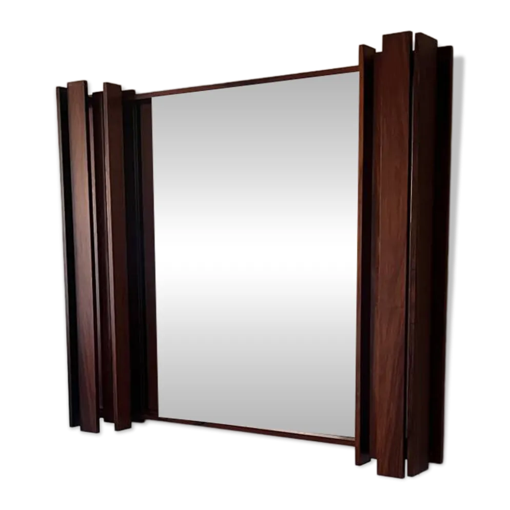 Miroir des années 1970 avec armoire, Norvège