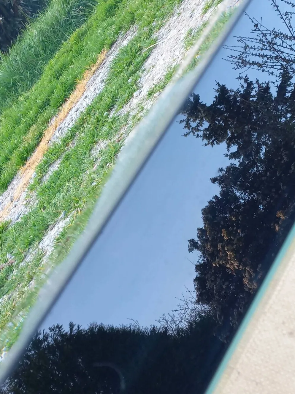 Miroir design des années 70/80 made in Belgium