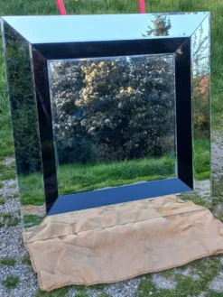 Miroir design des années 70/80 made in Belgium