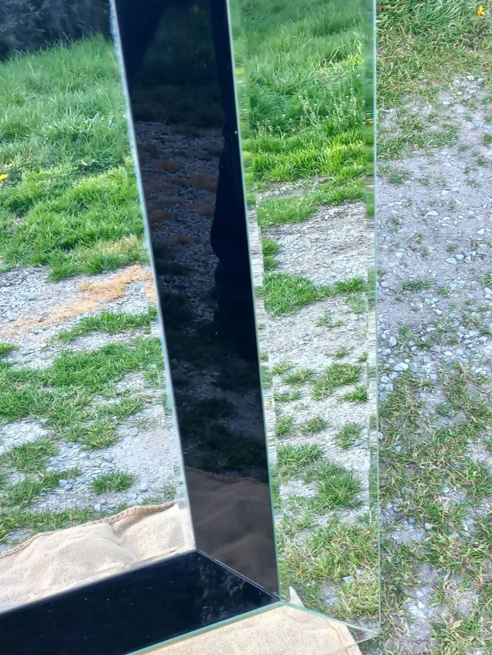 Miroir design des années 70/80 made in Belgium