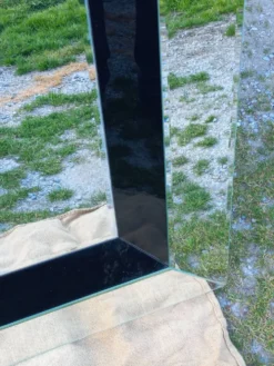 Miroir design des années 70/80 made in Belgium