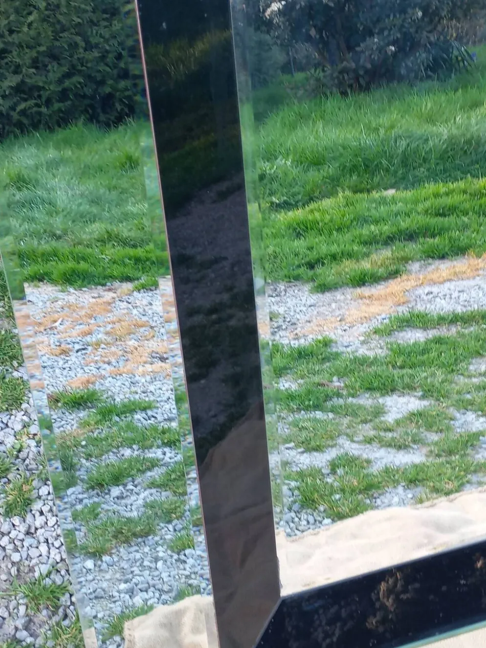 Miroir design des années 70/80 made in Belgium