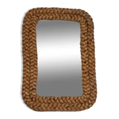 Miroir design 1950 en corde