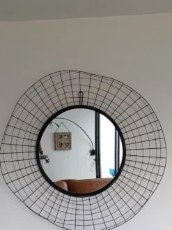 Miroir design en fer forgé - grand format