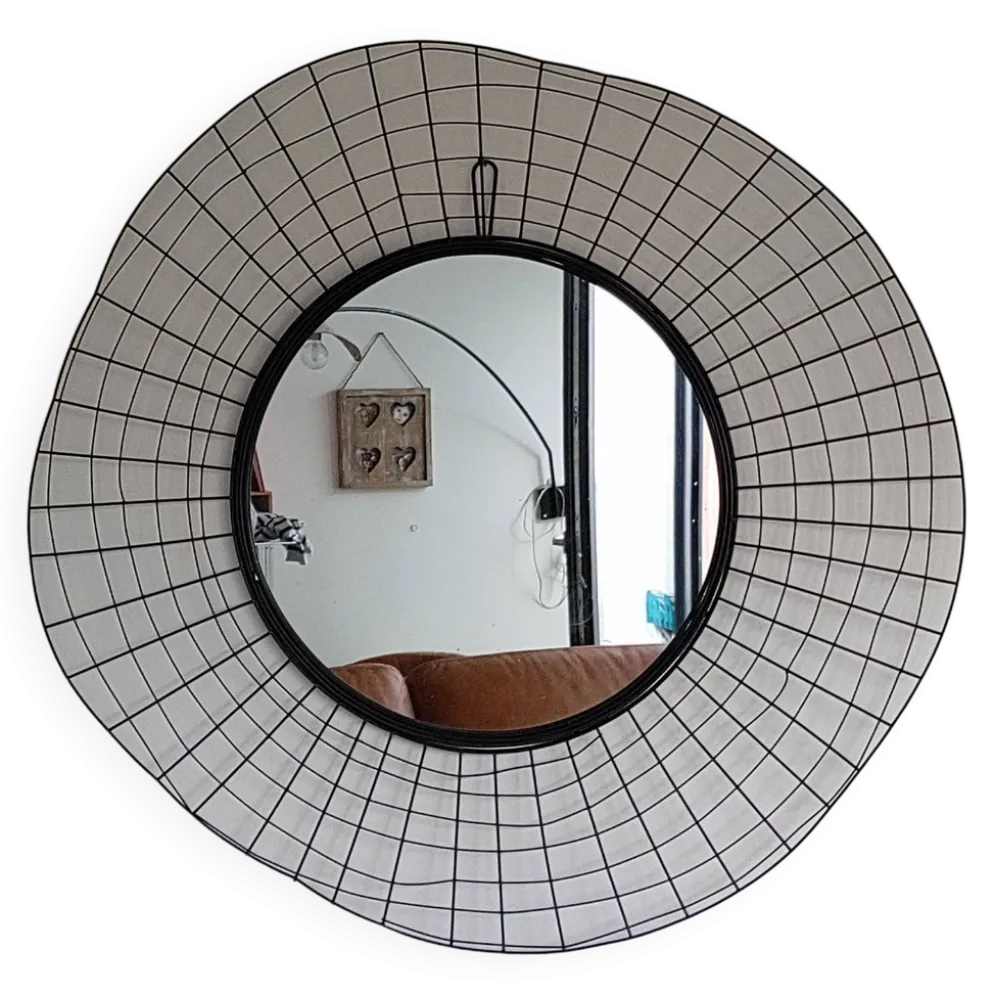 Miroir design en fer forgé - grand format