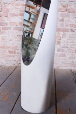 Miroir de sol Mid-Century Modern par Roger Lecal, années 1970