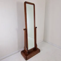Miroir de sol 'Psyché' italien du milieu du siècle moderne – Environ années 1960