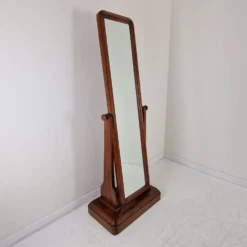 Miroir de sol 'Psyché' italien du milieu du siècle moderne – Environ années 1960