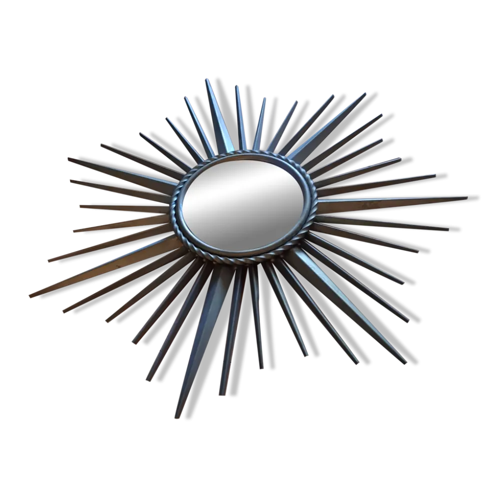 Miroir de sorcière bombé , Chaty Vallauris