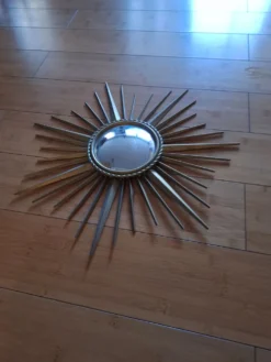 Miroir de sorcière bombé , Chaty Vallauris