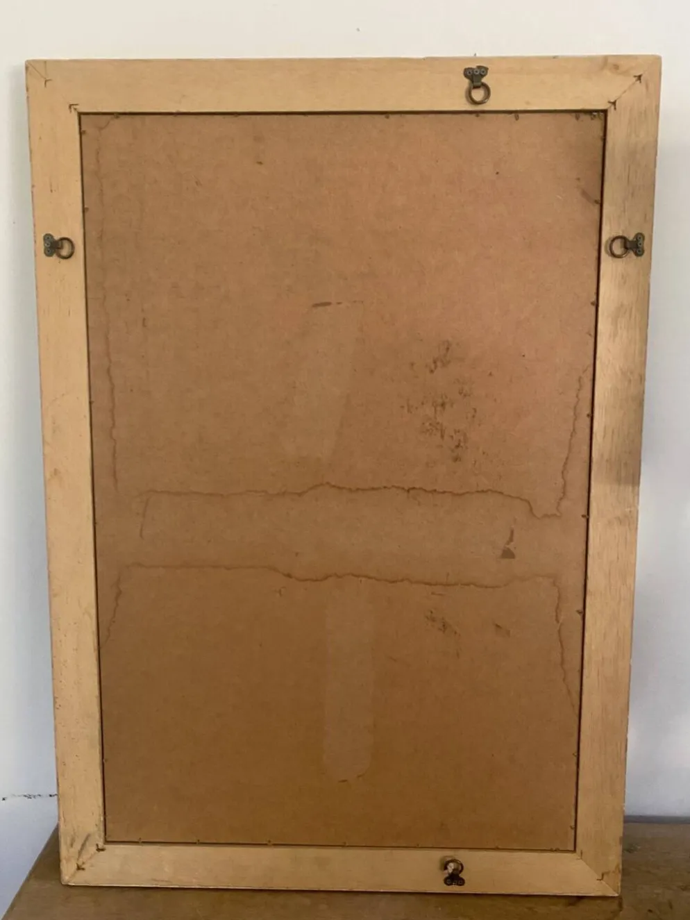Miroir de Style Classique – Cadre Doré Patiné - 1970