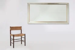 Miroir de style Hollywood Regency par Deknudt, Belgique vers 1980