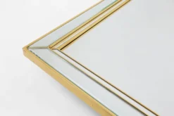 Miroir de style Hollywood Regency par Deknudt, Belgique vers 1980