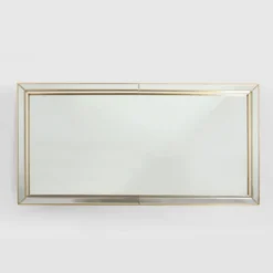 Miroir de style Hollywood Regency par Deknudt, Belgique vers 1980
