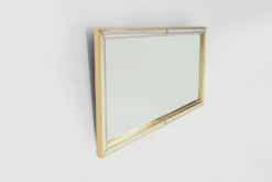 Miroir de style Hollywood Regency par Deknudt, Belgique vers 1980