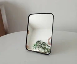 Miroir de table vintage style barbier