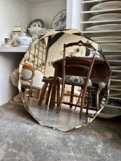 Miroir dodécagonal biseauté ⌀ 60 cm