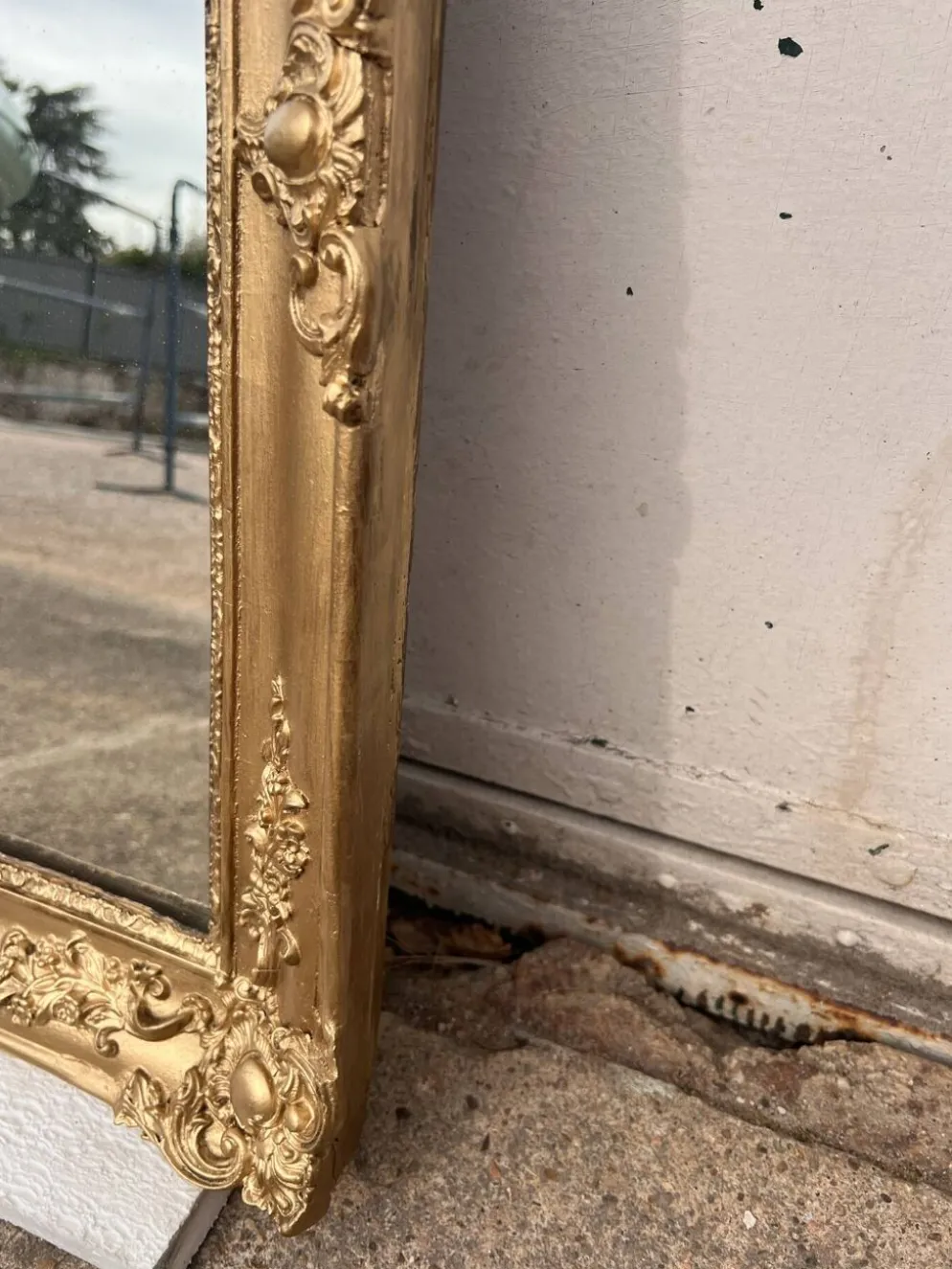 Miroir doré