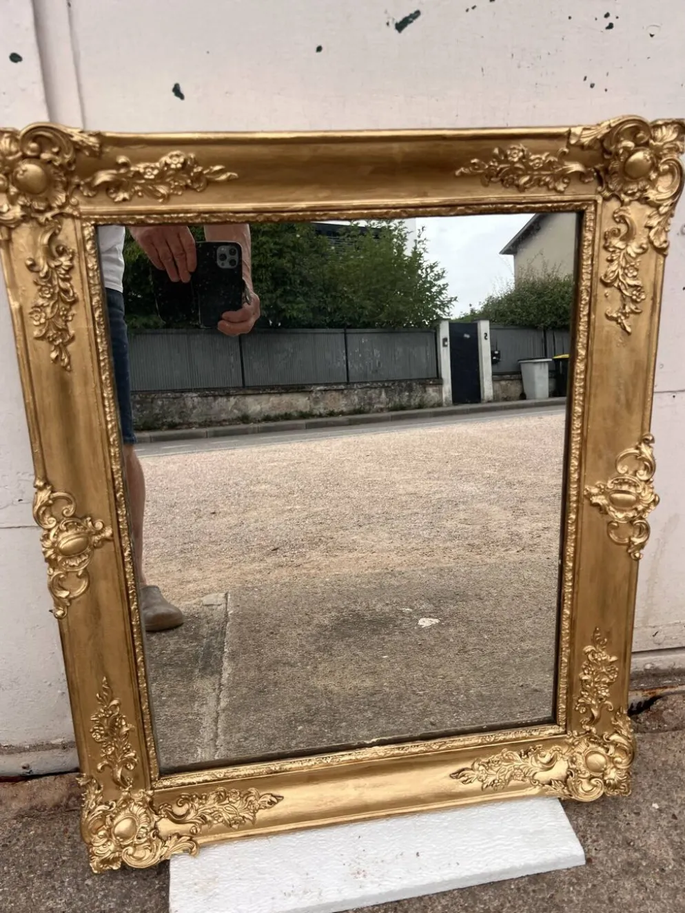 Miroir doré
