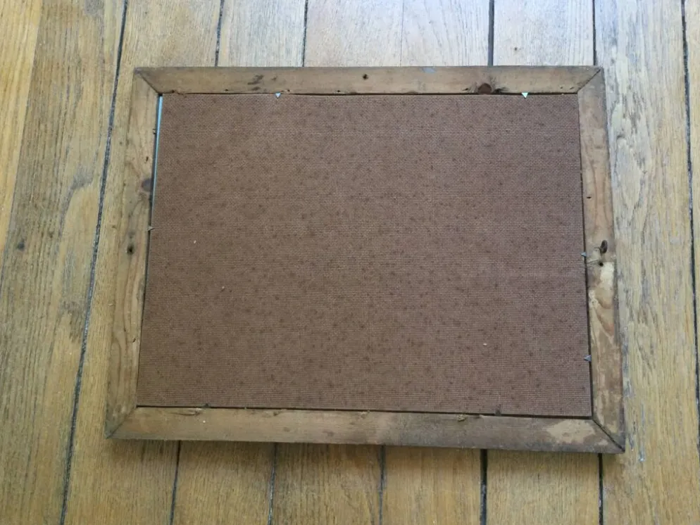 Miroir doré ancien