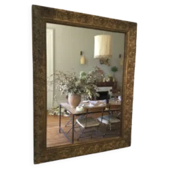 Miroir doré ancien