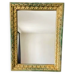 Miroir doré baroque vintage