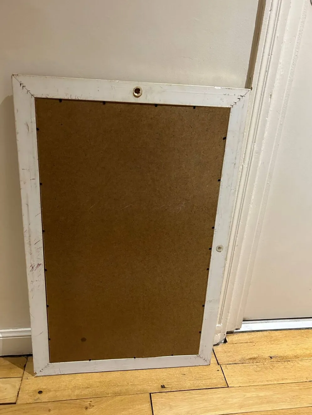 miroir doré biseauté vintage