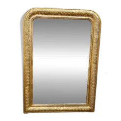 Miroir dore d'epoque louis-philippe parfait etat