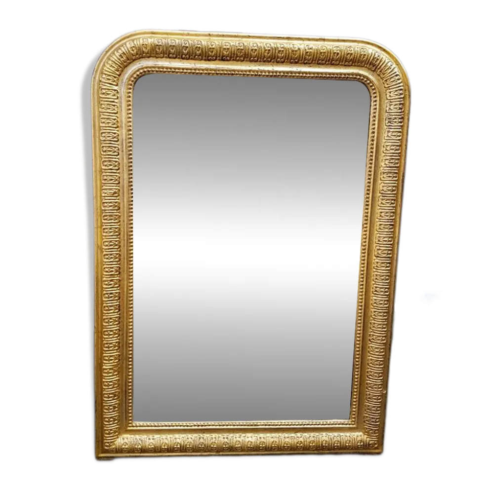 Miroir dore d'epoque louis-philippe parfait etat