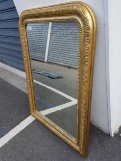 Miroir dore d'epoque louis-philippe parfait etat