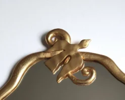 Miroir doré à l'oiseau de Edouard Rambaud, années 90