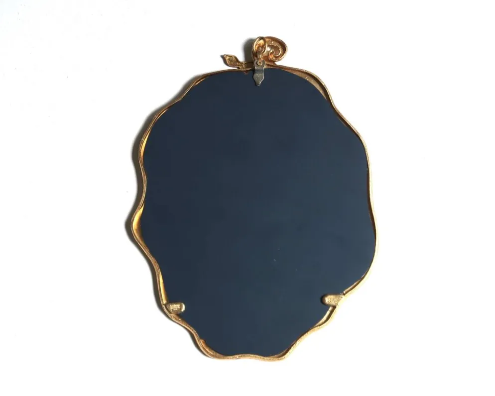 Miroir doré à l'oiseau de Edouard Rambaud, années 90