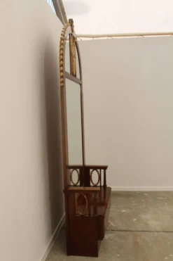 Miroir en acajou de la Sécession viennoise, 1910