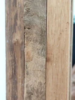Miroir en bois recyclé