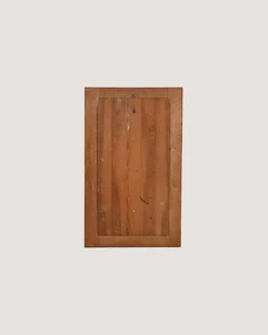 Miroir en bouleau frisé scandinave, années 1950