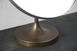 Miroir en bronze années 1940 - 35x46cm