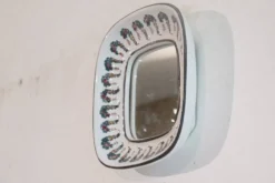 Miroir en ceramique de Wiener Keramik 1960