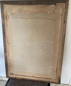 Miroir en chêne aéro gommé 59x80cm