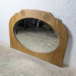 Miroir en chêne sculpté - Années 30