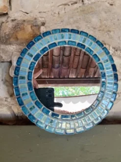 Miroir en céramique