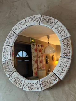Miroir en céramique