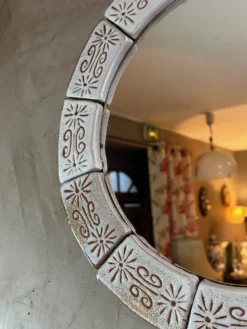 Miroir en céramique